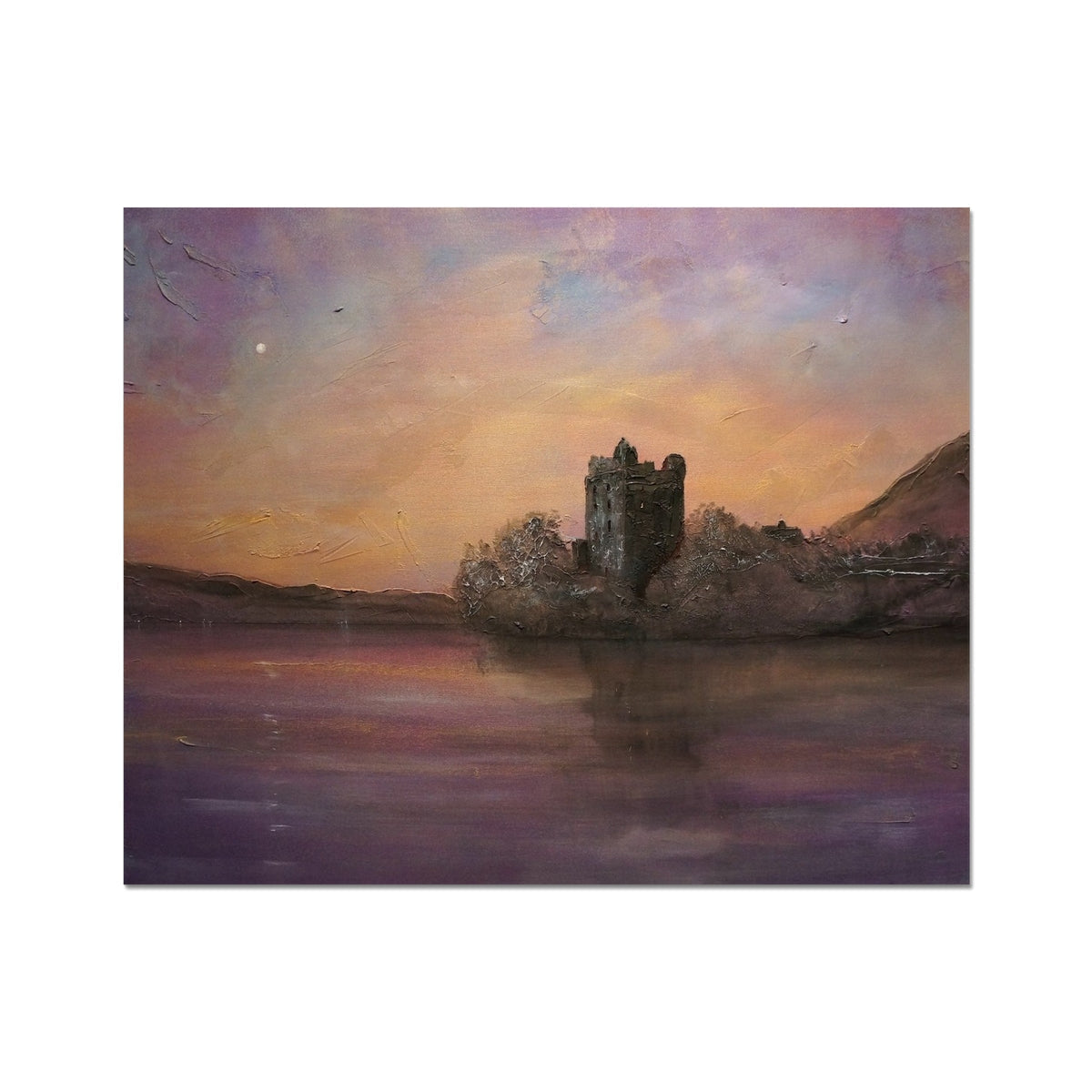 Urquhart Castle Moonlight Artist Proof Collector Print