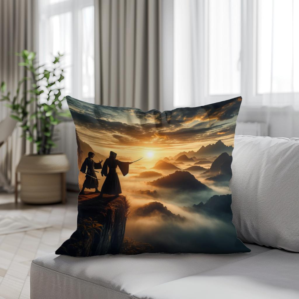 Dawn Duel Cotton Cushion