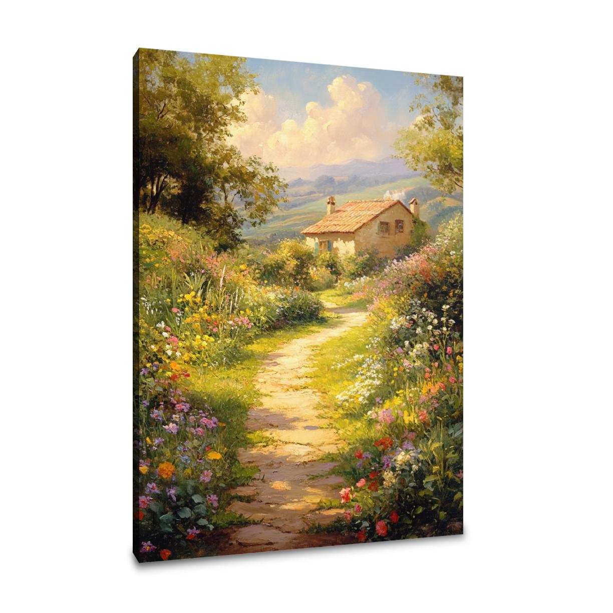 Afternoon Garden Canvas