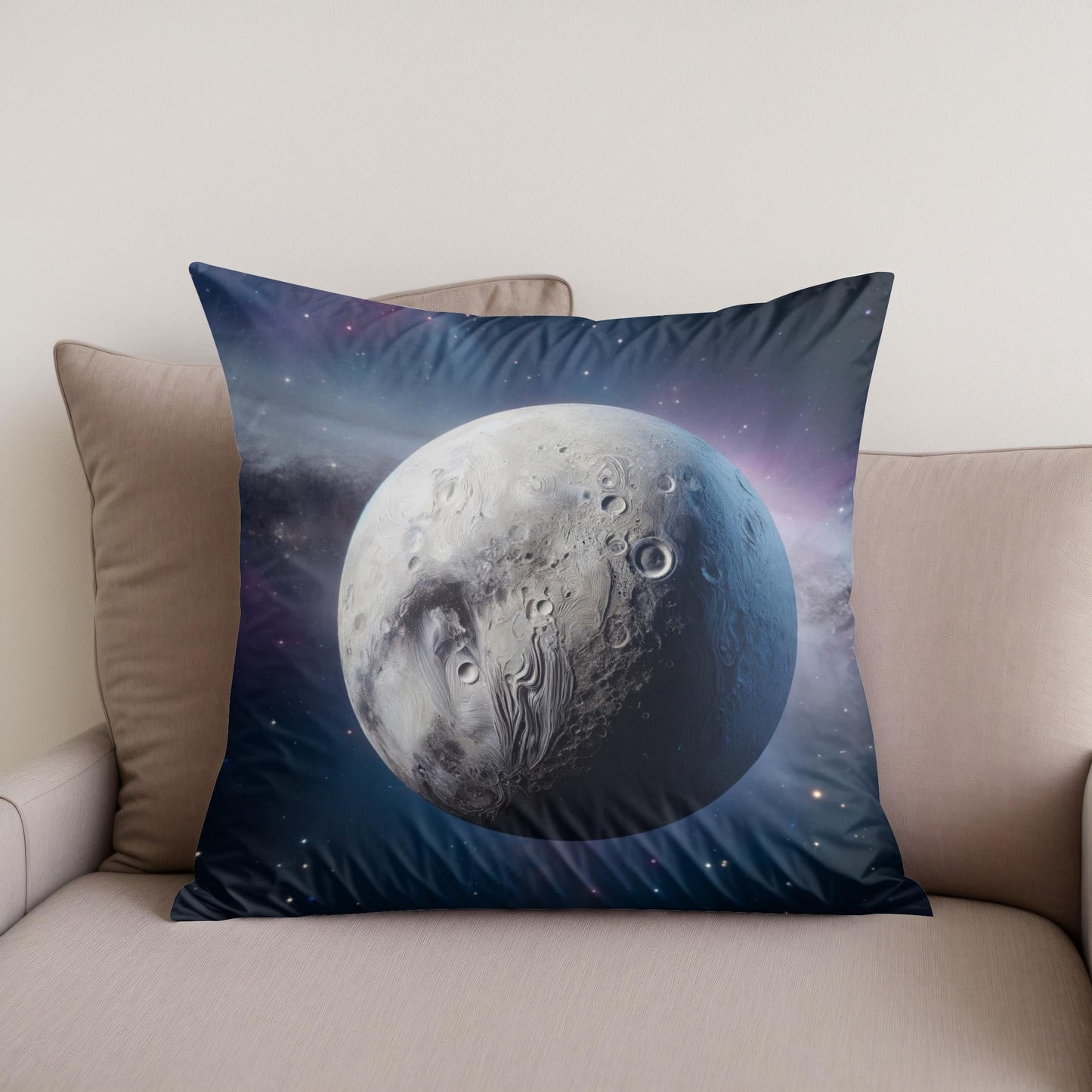 Triton's Geologic Wonders Cotton Cushion