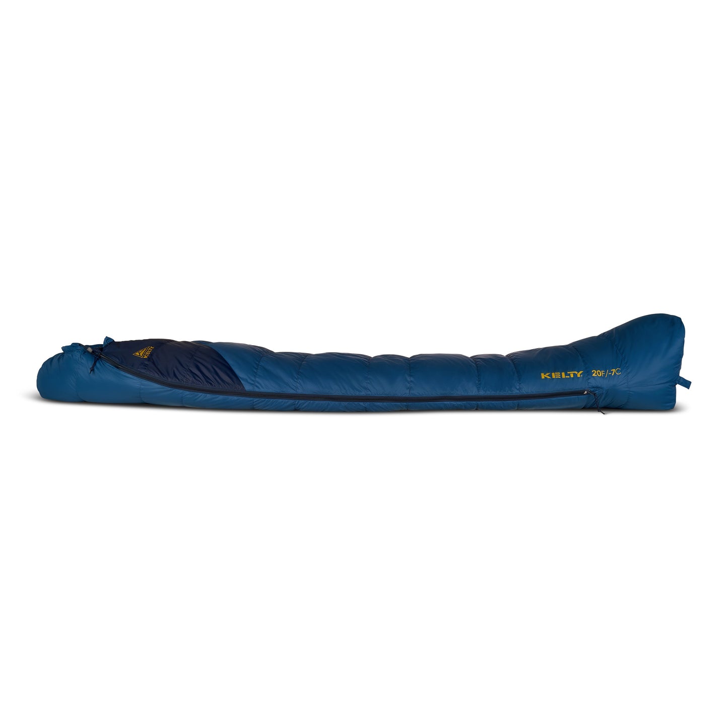 Kelty Cosmic Down 20°F (-7°C) 550-Fill Sleeping Bag - Regular - Dark Blue/Pageant Blue