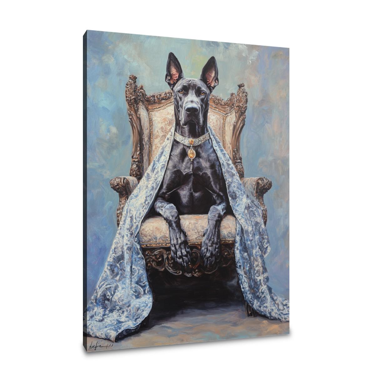 Great Dane Majesty Canvas