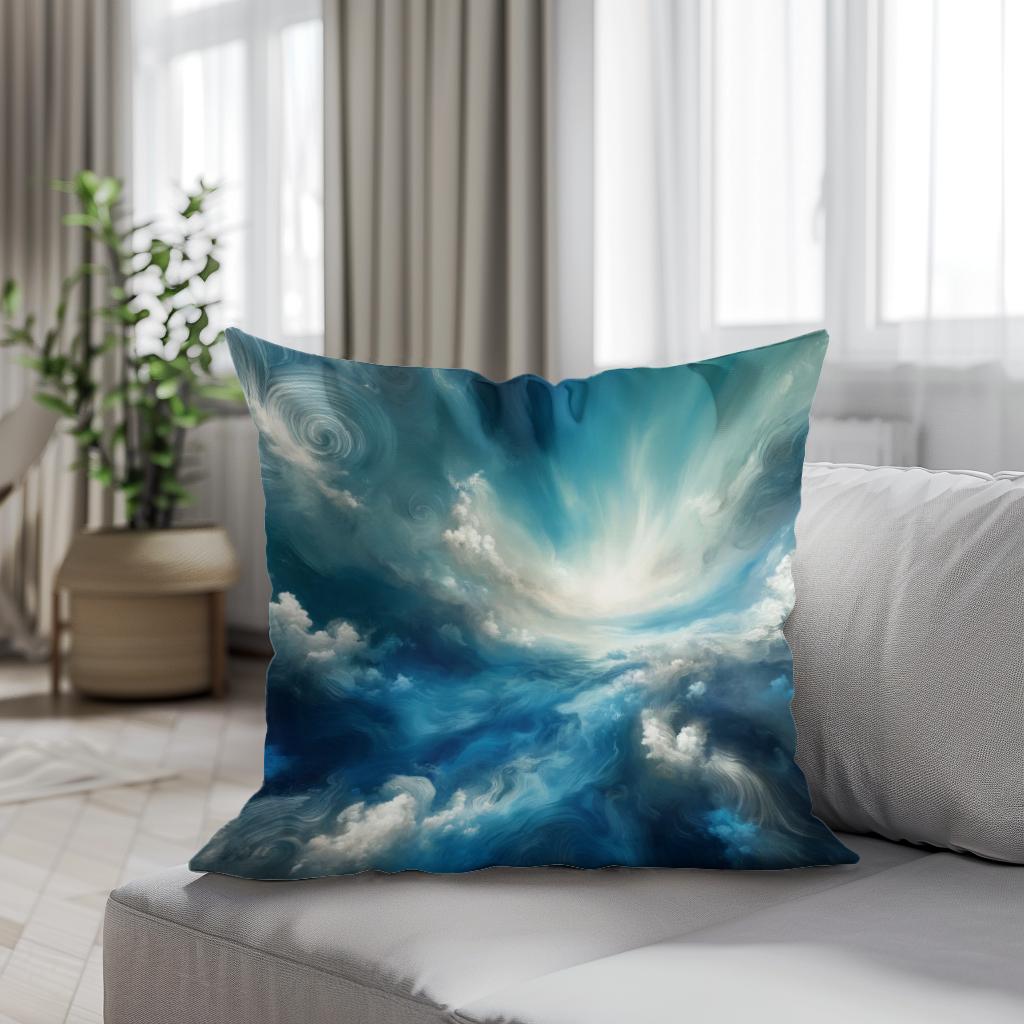 Celestial Seas Cotton Cushion