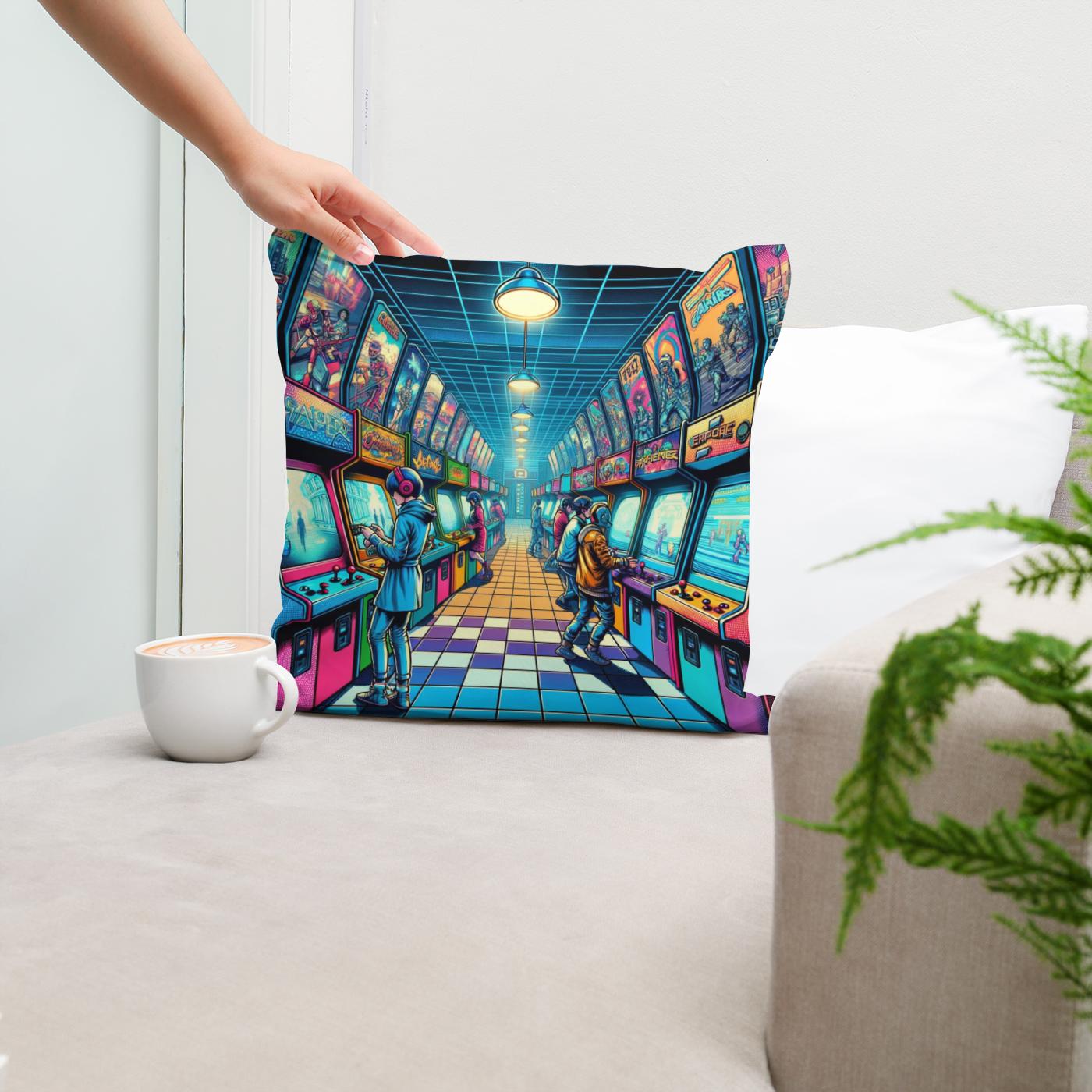 Future Play Arcade Cotton Cushion