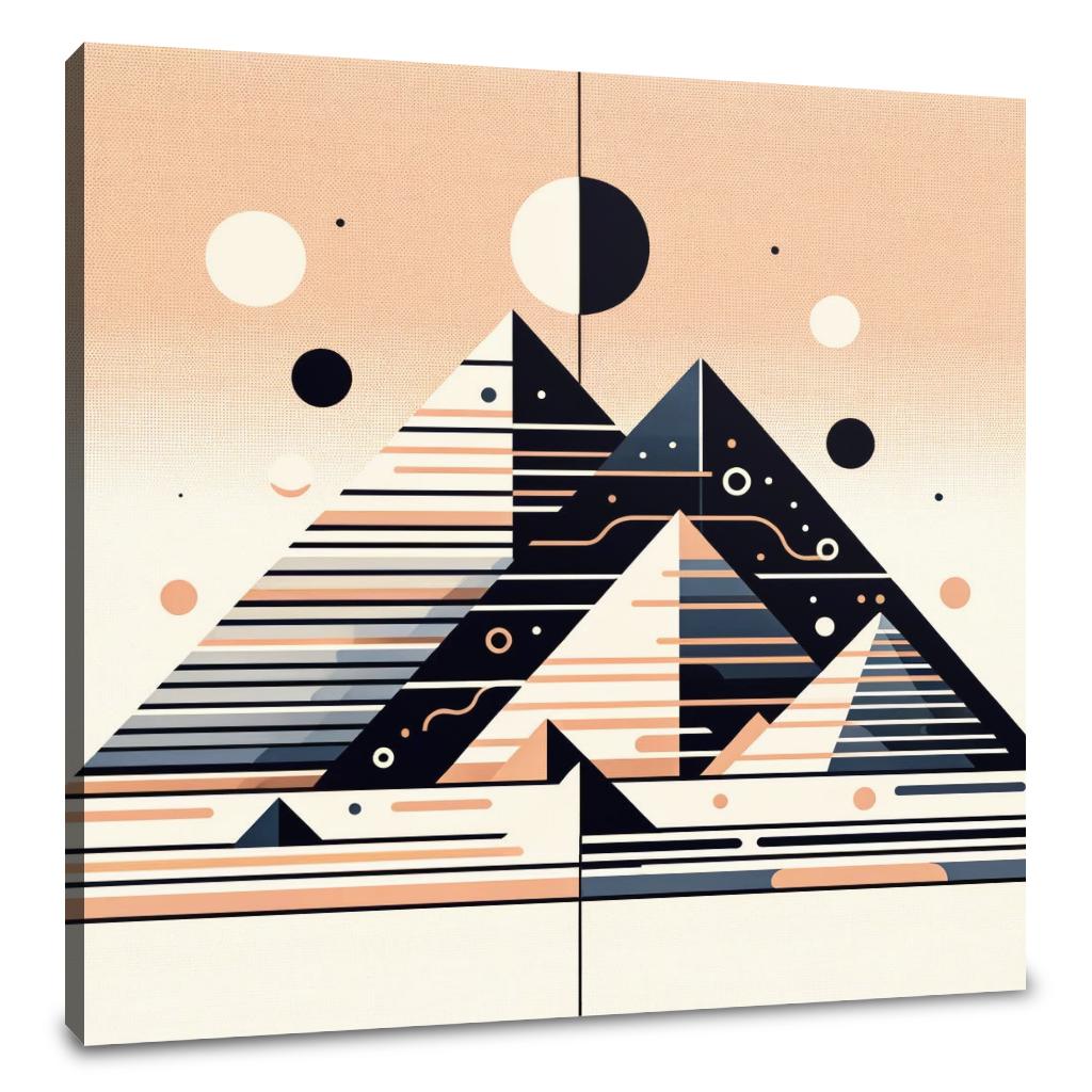 Serenity of Ancient Sands Canvas
