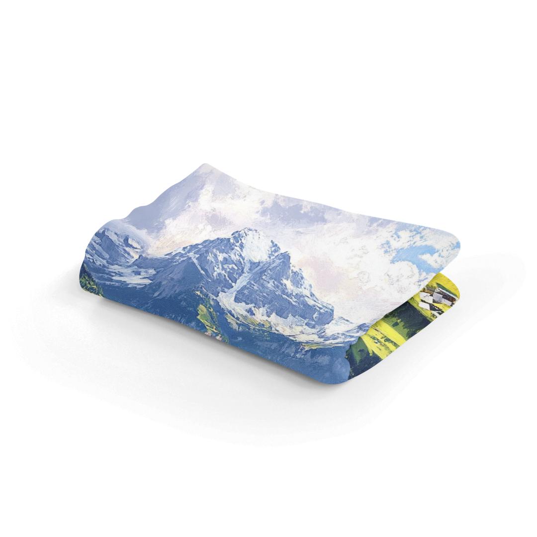 Swiss Alps Harmony Blanket