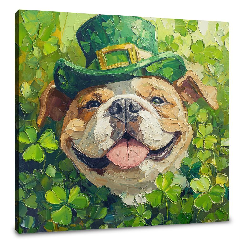 Bulldog's Lucky Canvas