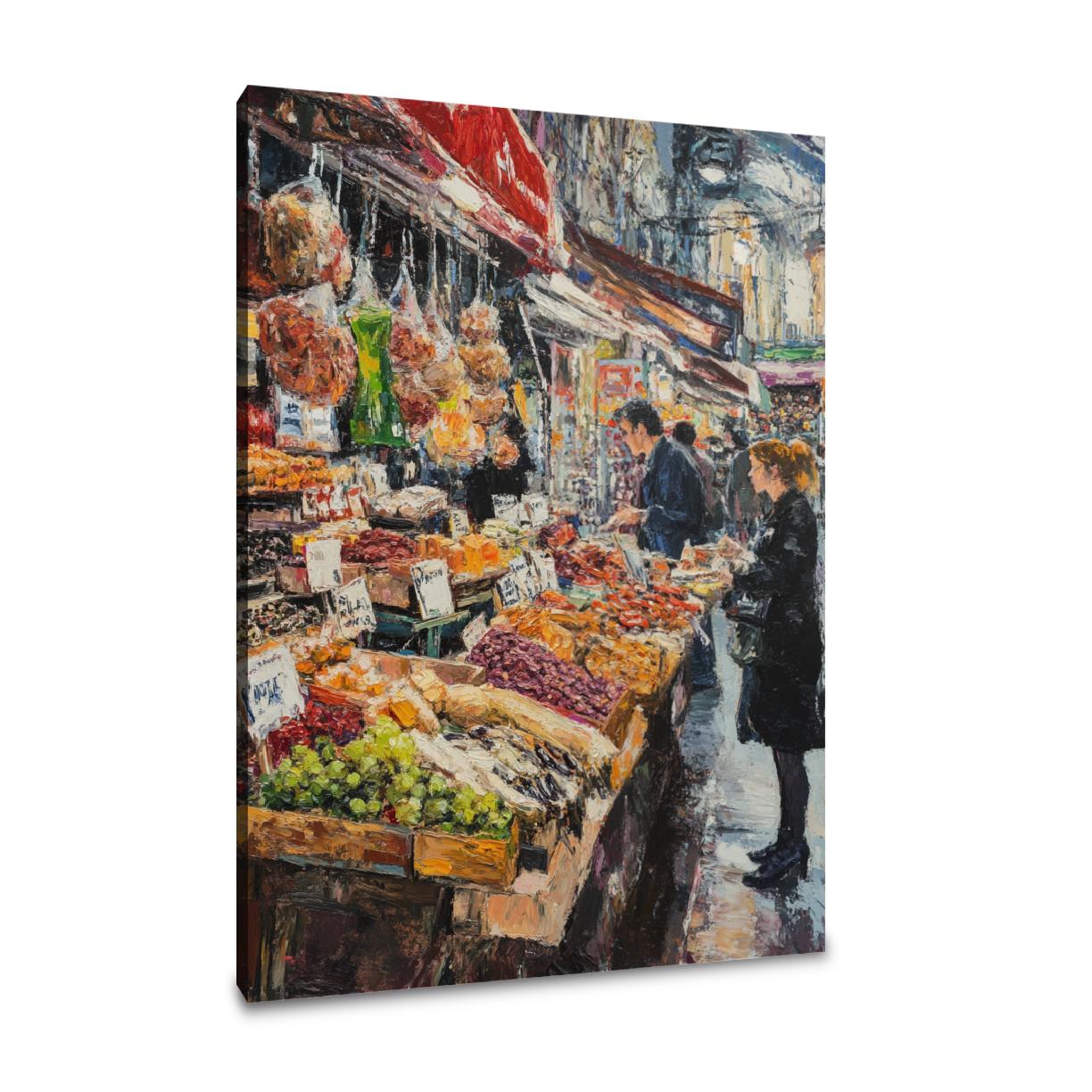 Victor Hugo Market Canvas