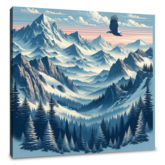 Dawn Summit Canvas