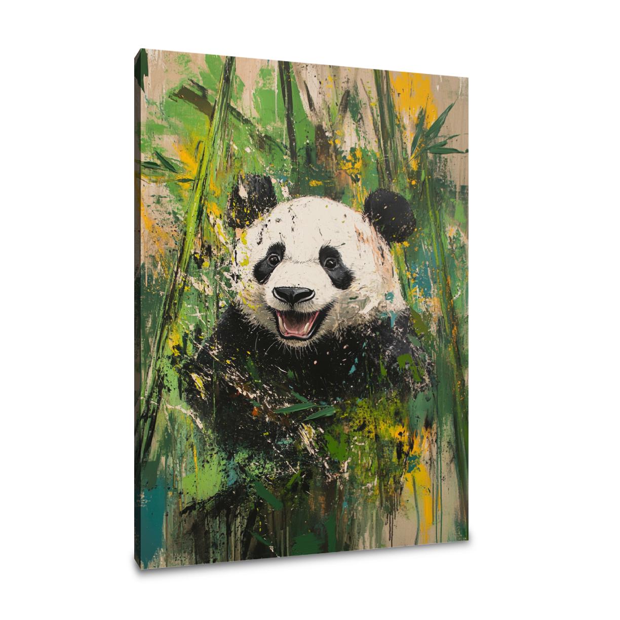 Playful Panda Canvas