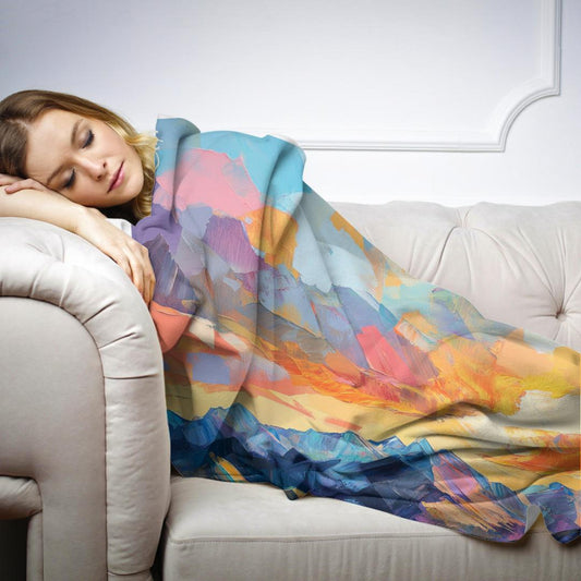 Chaotic Sunset Geometry Blanket