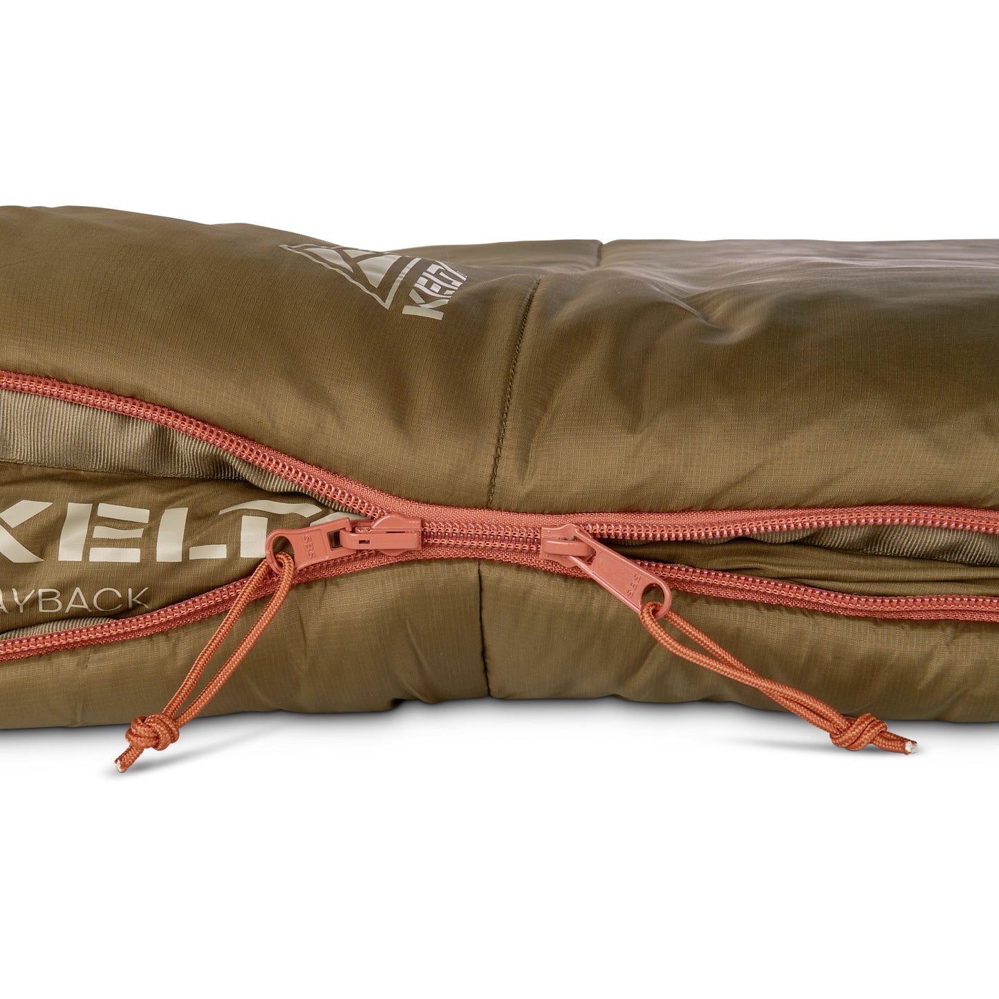 Kelty Wayback 20°F (-7°C) Synthetic Sleeping Bag - One Size - Burnt Olive