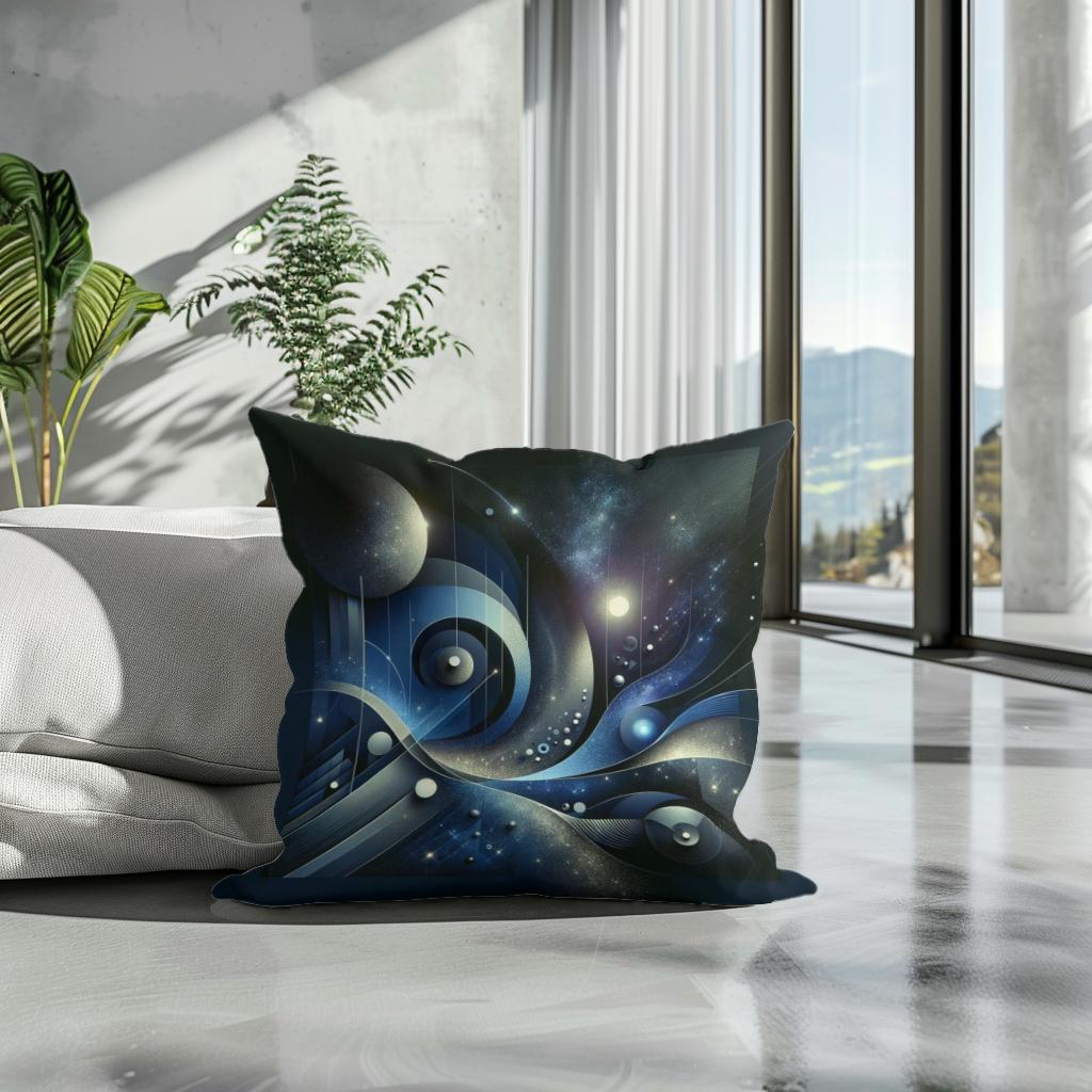 The Essence of Midnight Cotton Cushion