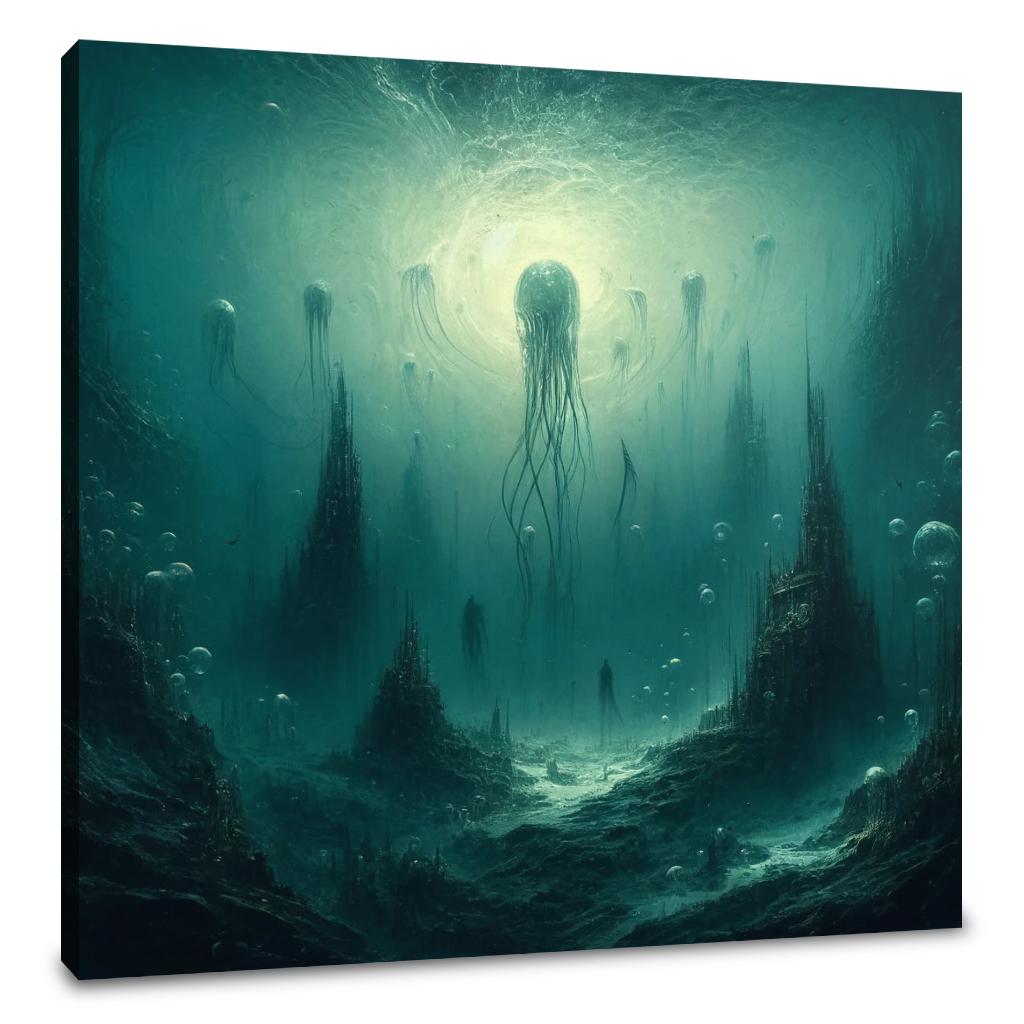 Whispers from the Abyss Canvas
