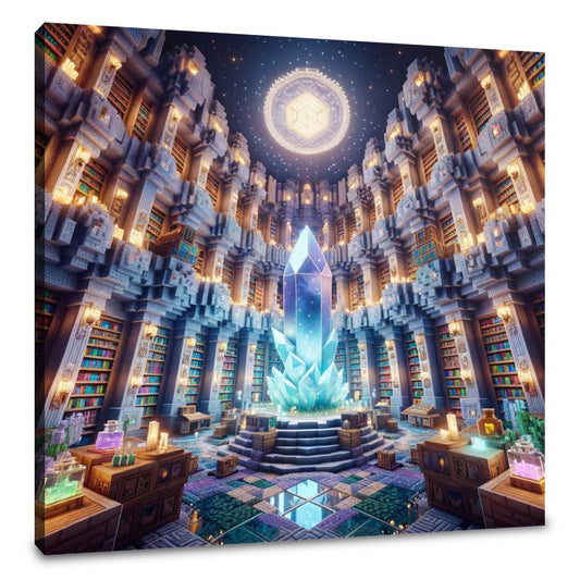 Enchanted Shelves Canvas