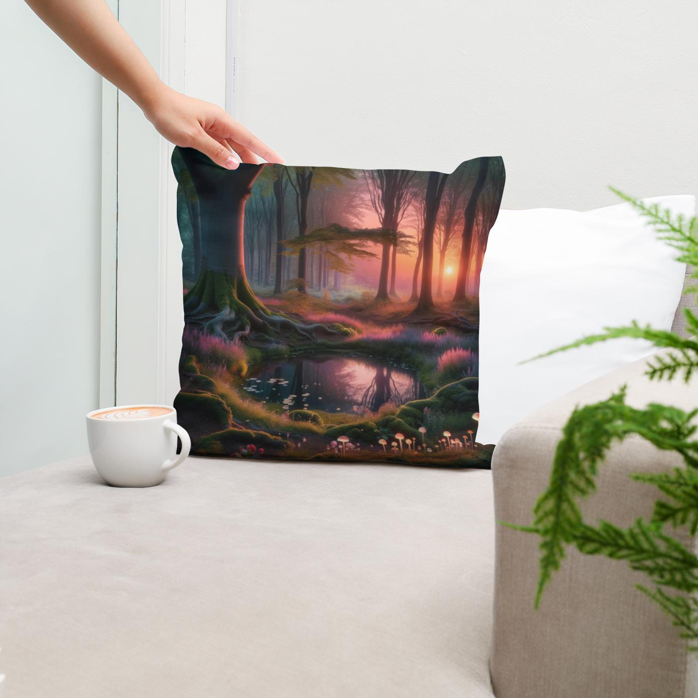 Nature's Whisper Cotton Cushion