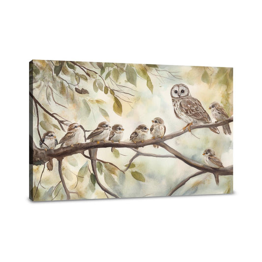 Feathered Beginnings Canvas
