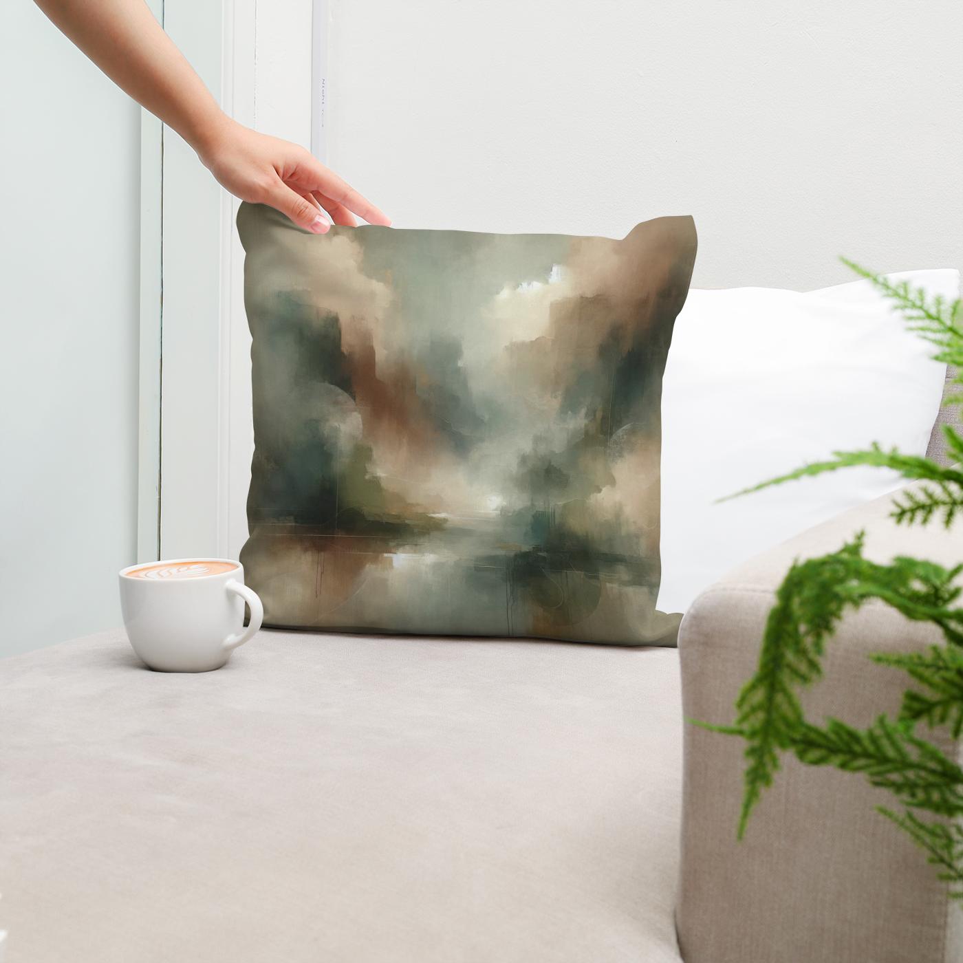 Whispers of Serenity Cotton Cushion