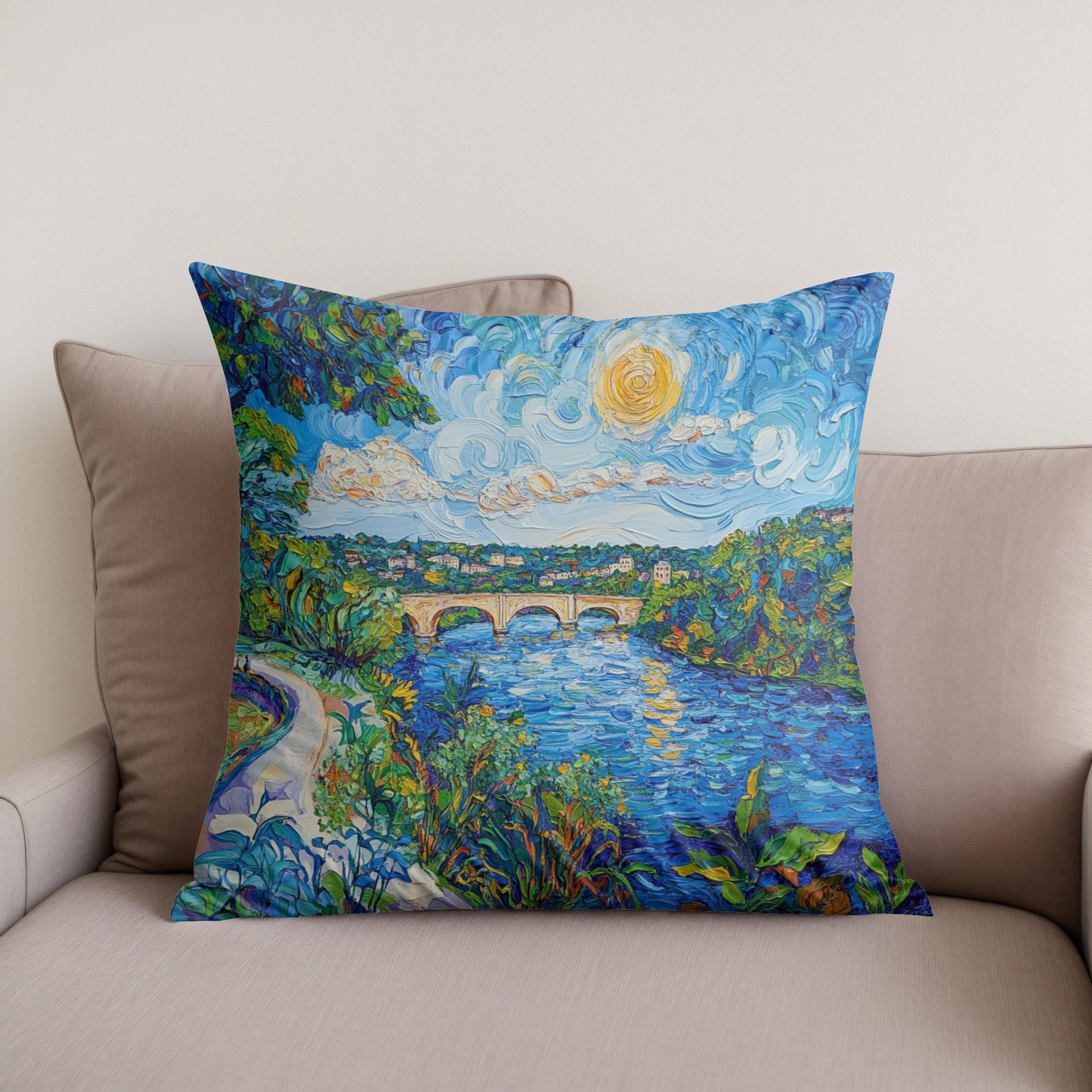 Garonne Serenity Cotton Cushion