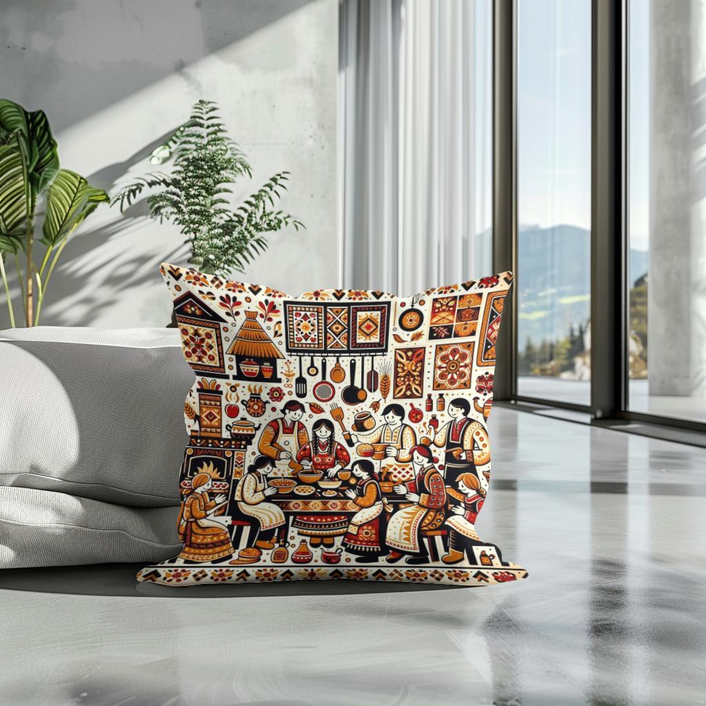 Communal Kitchen Joy Cotton Cushion