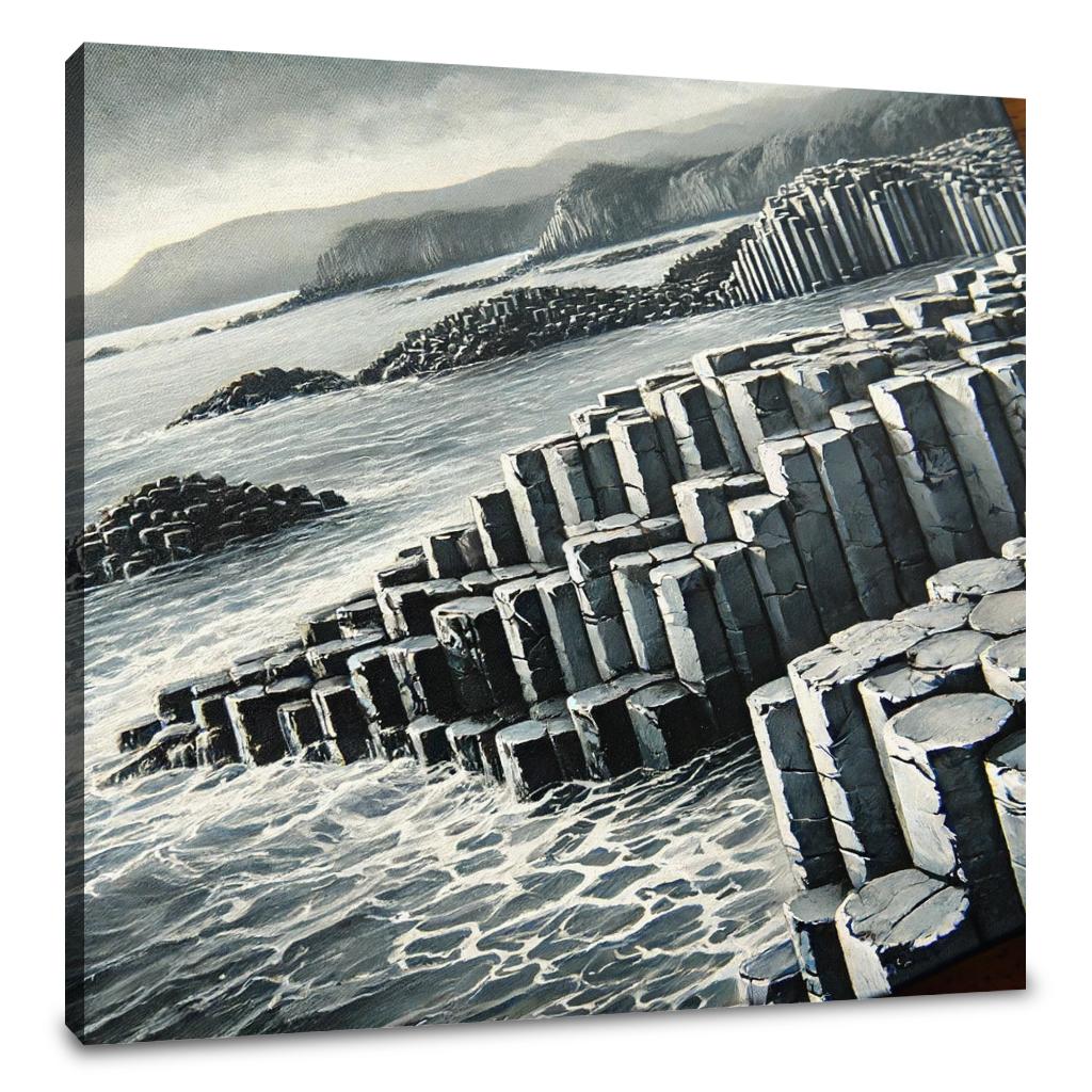 Basalt Columns Canvas