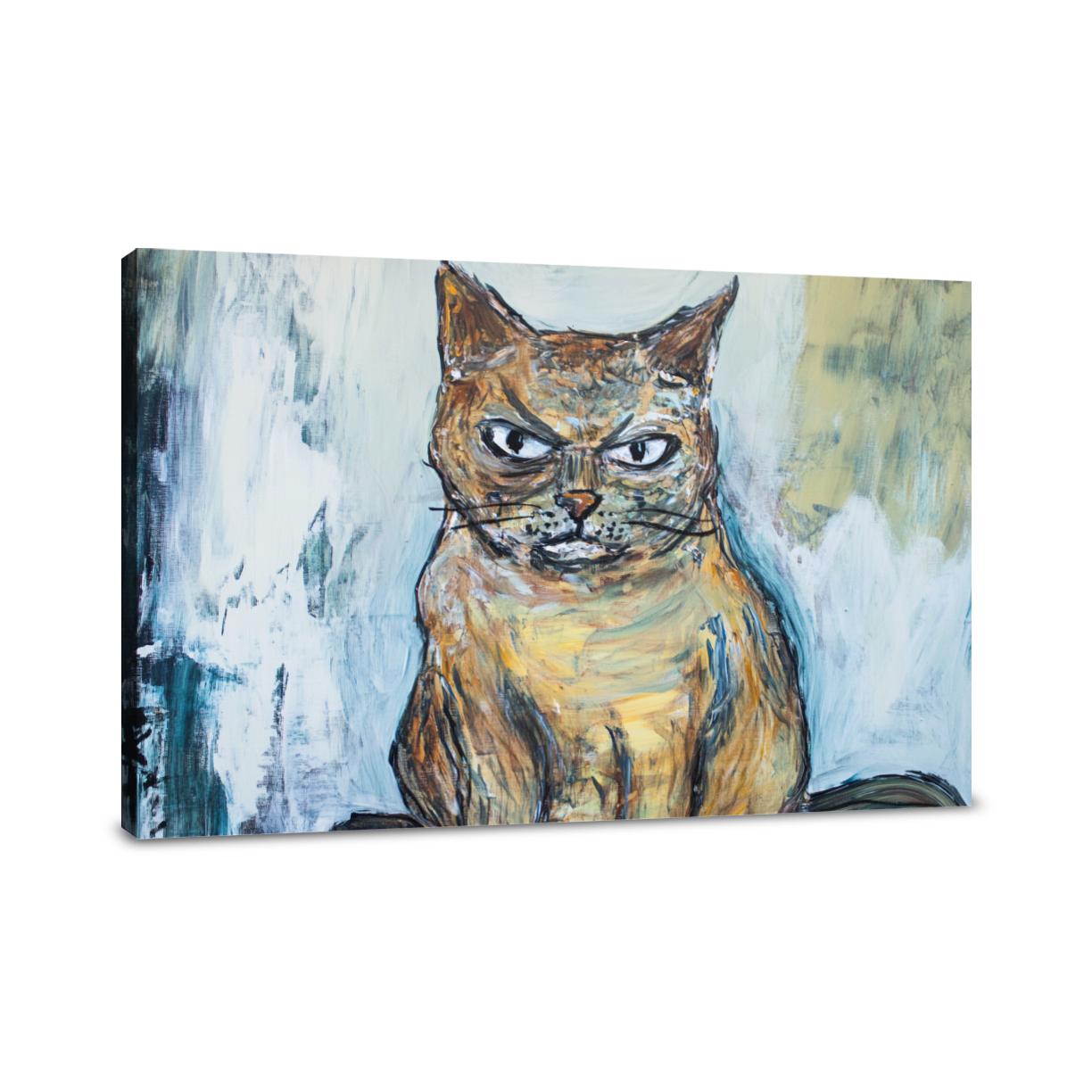 Grumpy Cat's Day Canvas