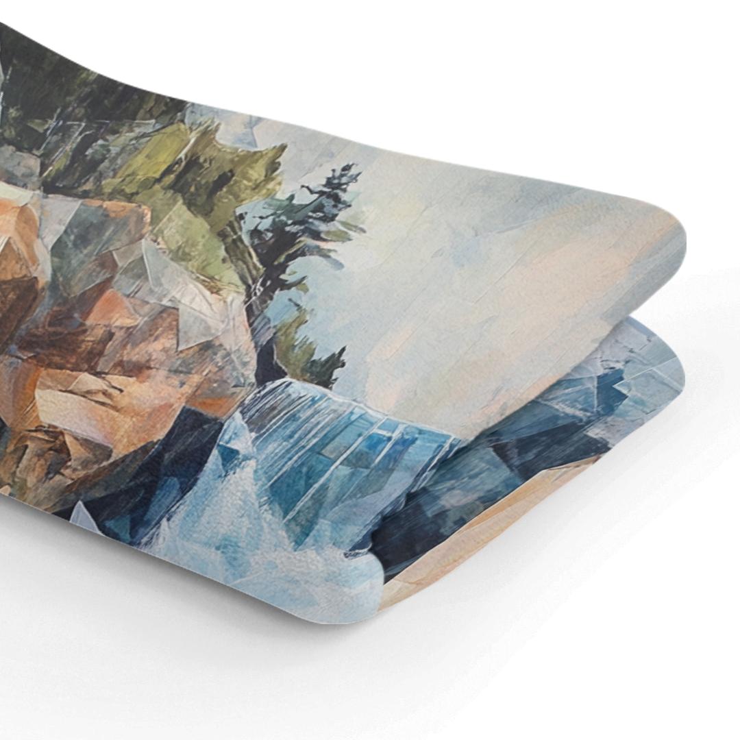 Geometric Waterfall Chaos Blanket