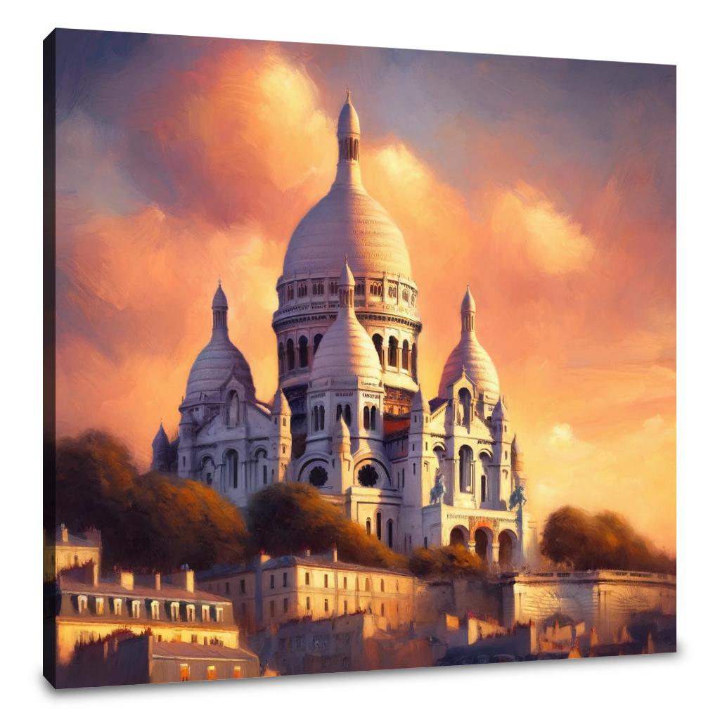 Sacré-Cœur Radiance Canvas