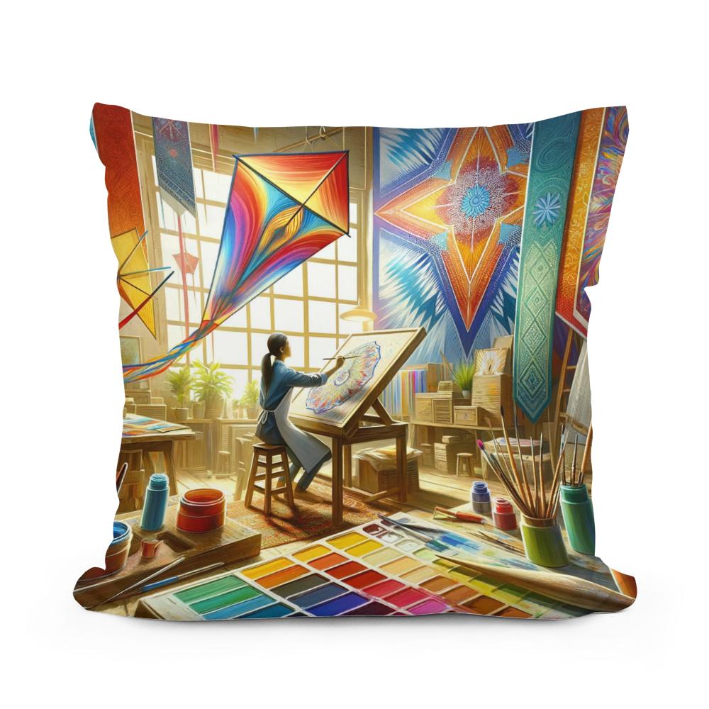 Artisan's Flight Cotton Cushion