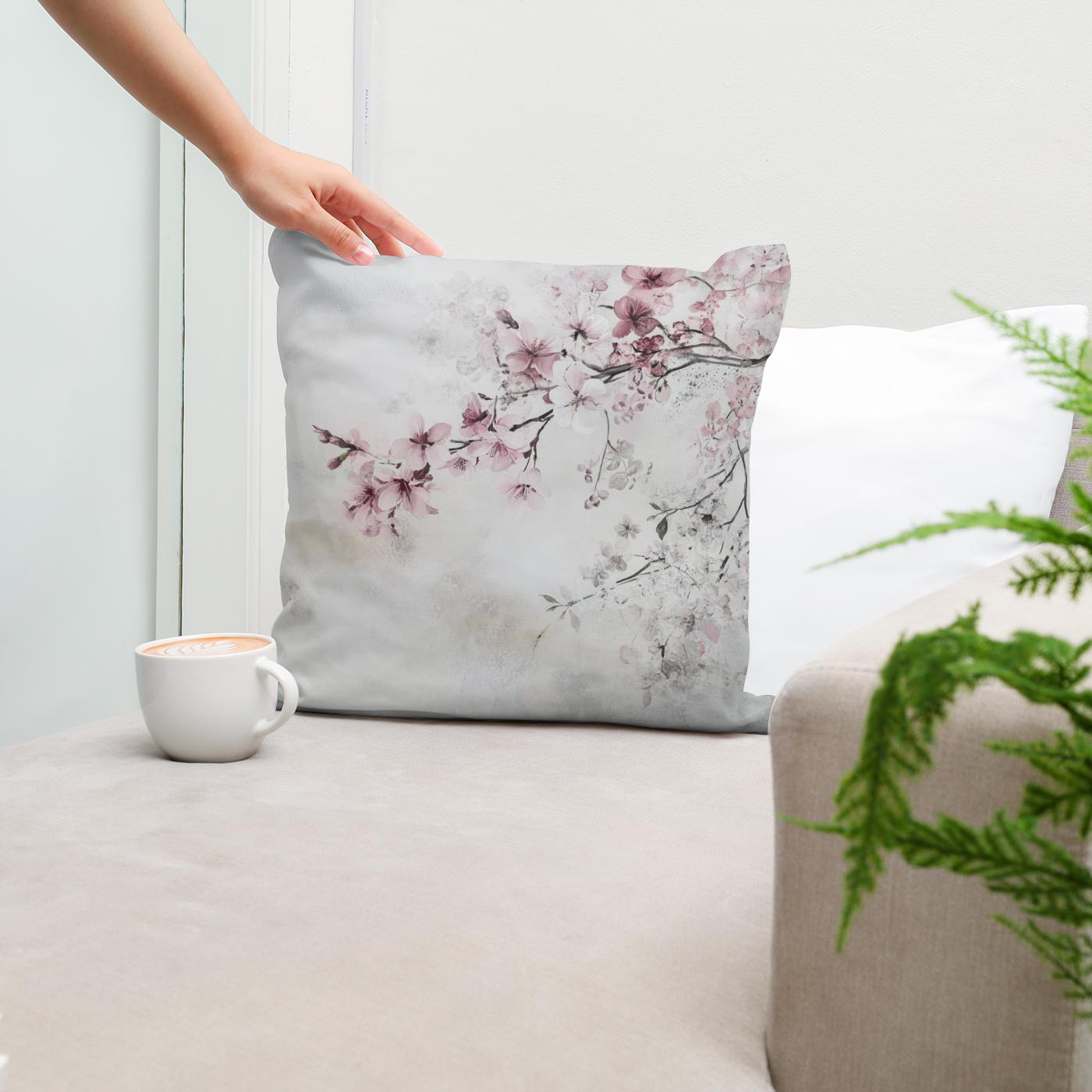 Blossoming Cherry Cotton Cushion