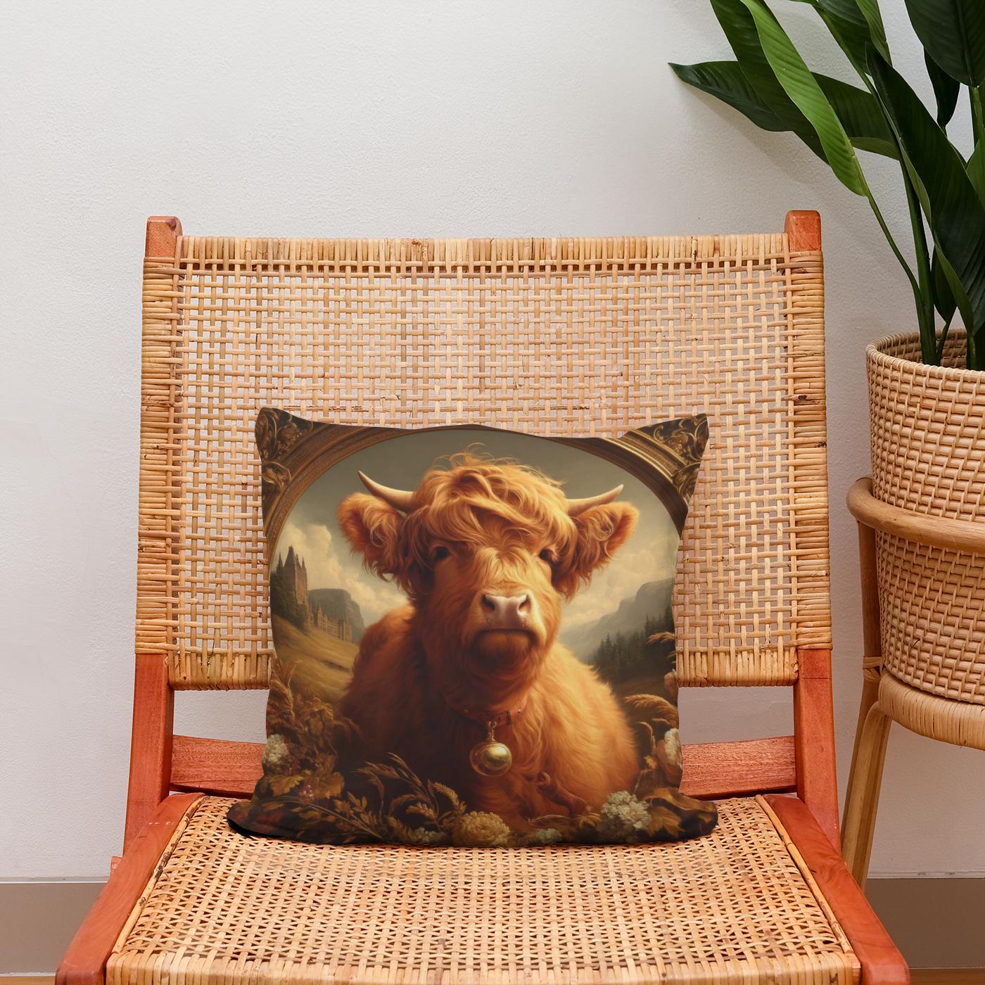 Victorian Highland Grace Cotton Cushion