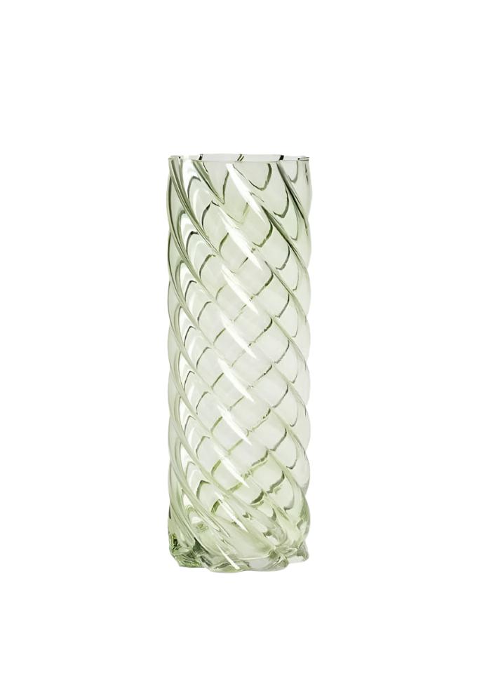Vase Green Twist