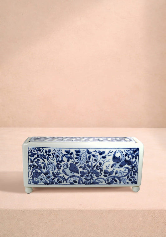 Delft Tulipiere Rectangle Vase