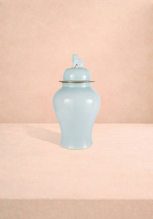 Mint Porcelain Jar