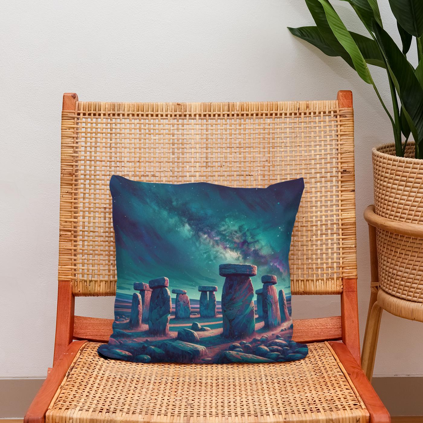 Mystic Stones of Dundee Cotton Cushion