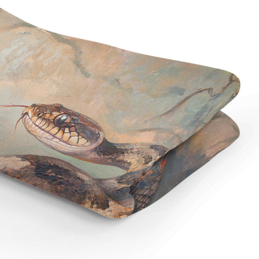 Serpentine Elegance Blanket