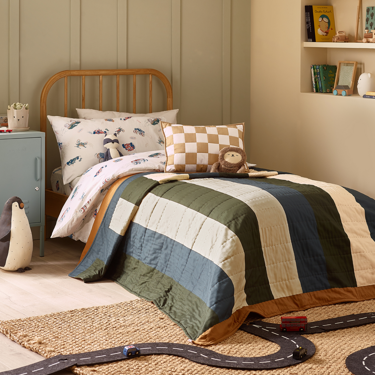 Vehicles Organic Cotton Quilt