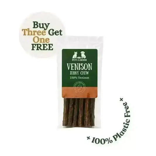 Venison Strips for Dogs | 100% Venison