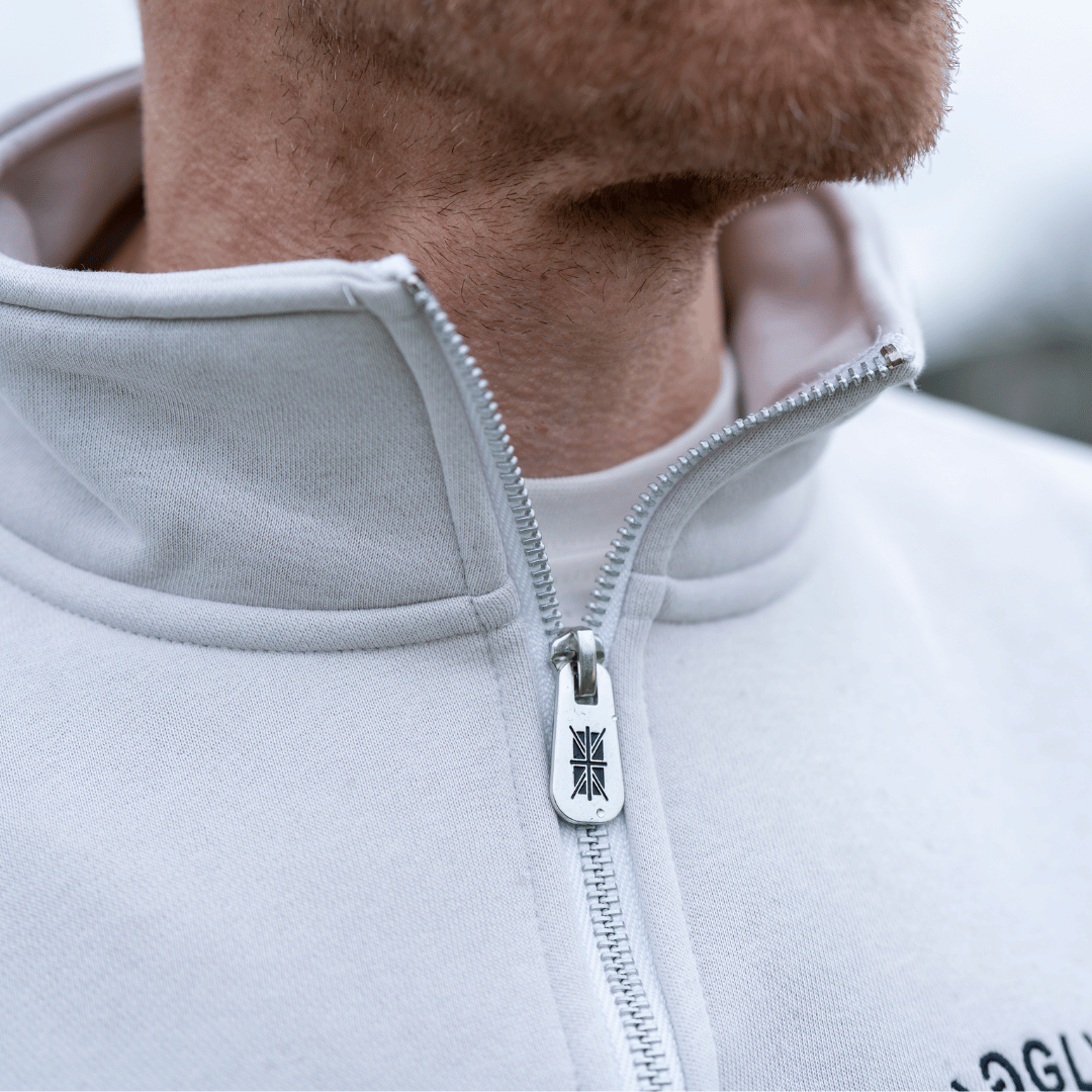 Stone Union Jack Quater-Zip