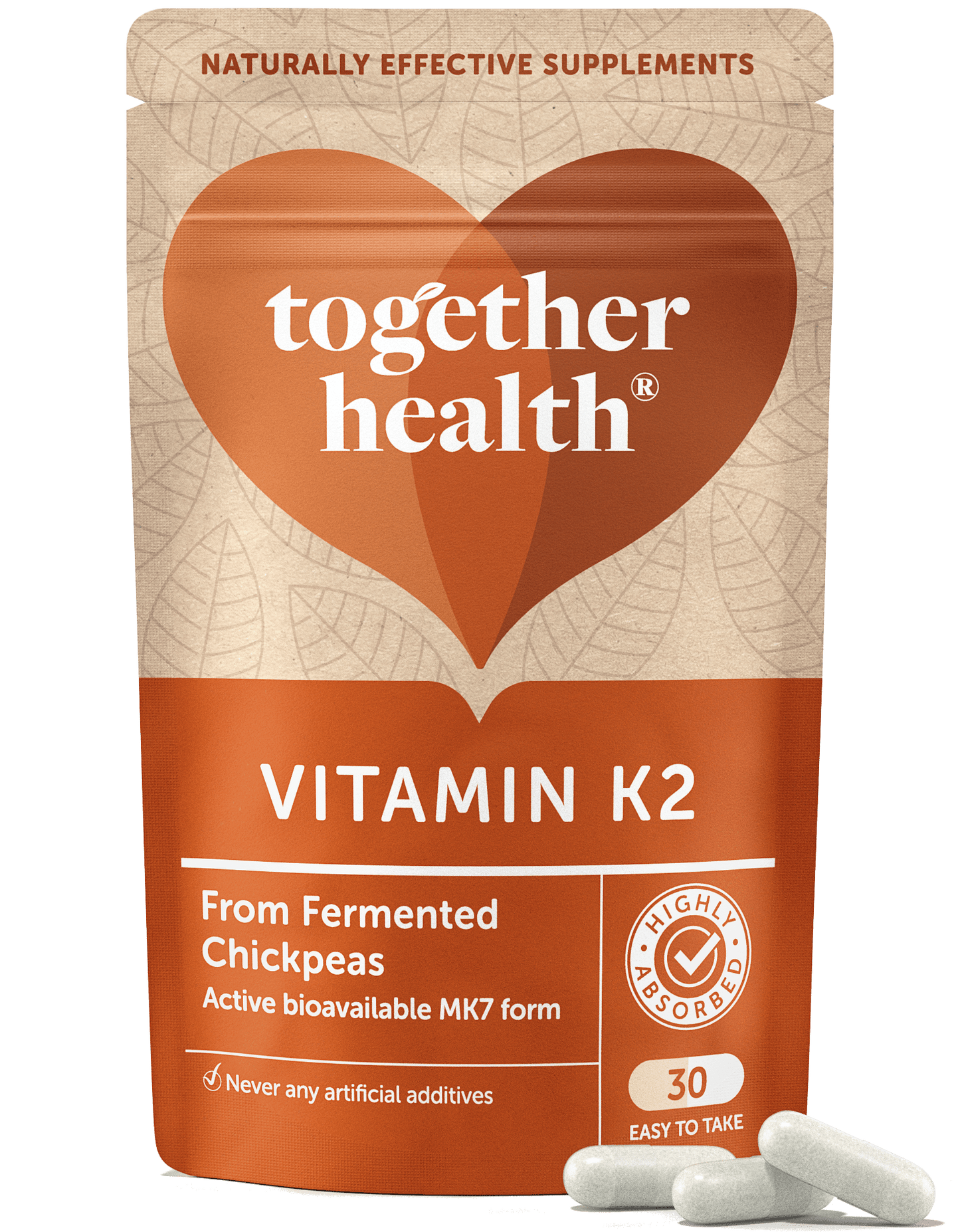 Vitamin K2 – Vegan Supplement – 30 Capsules