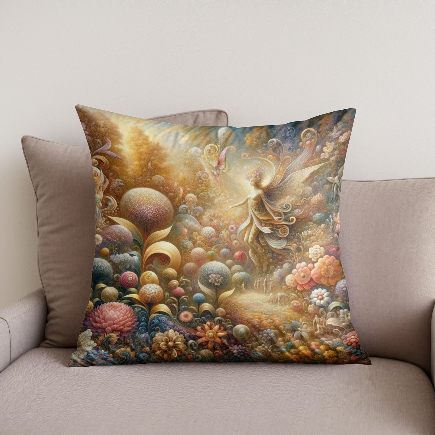 Garden of Dreams Cotton Cushion