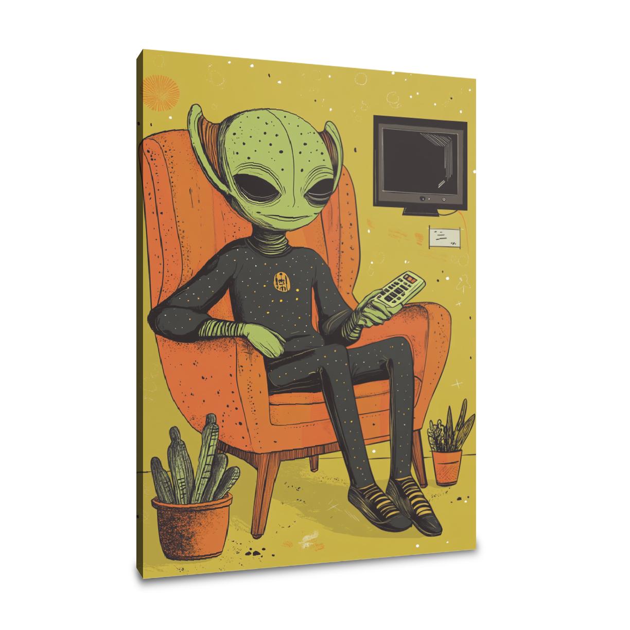 Alien Recliner Canvas