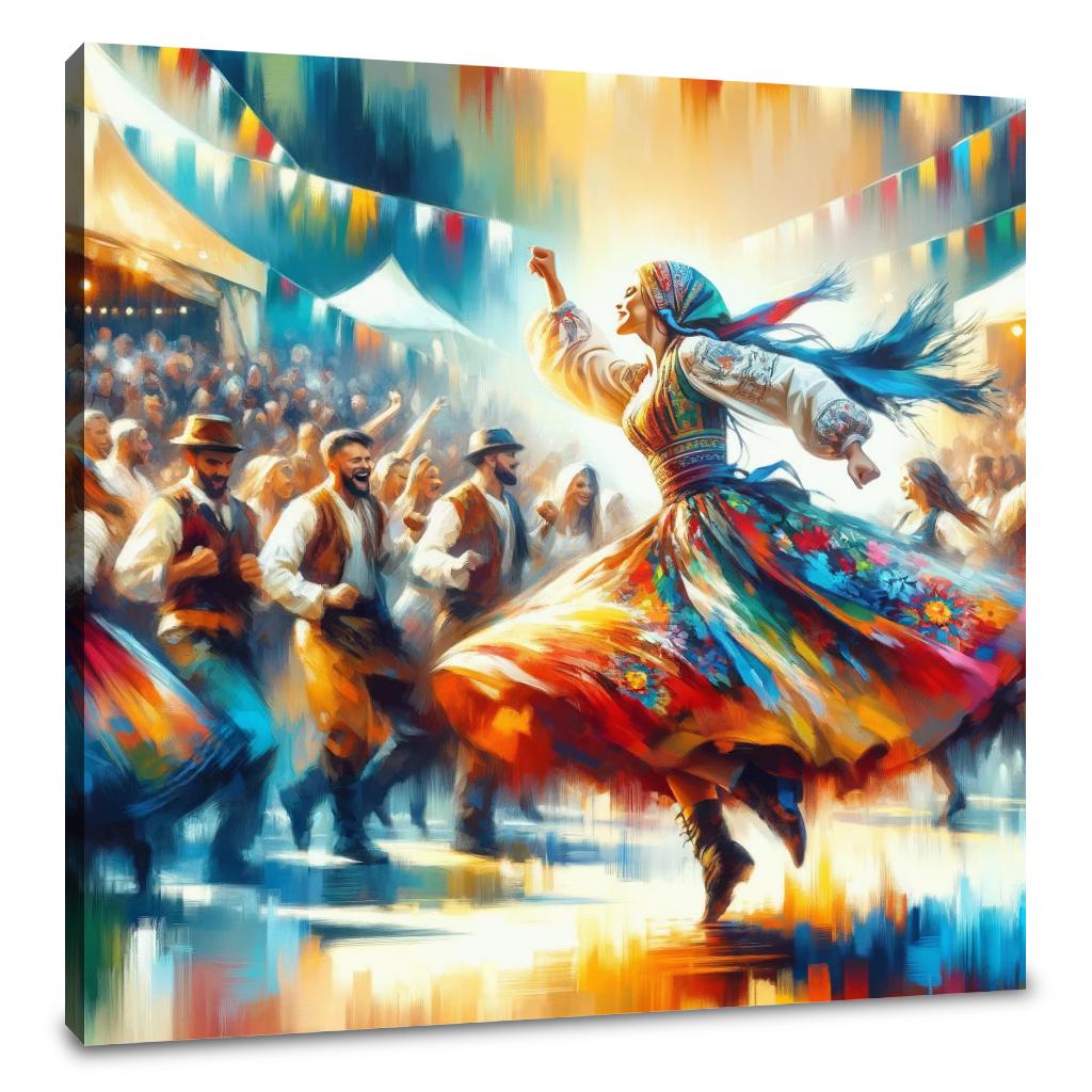 Festival Dance Canvas
