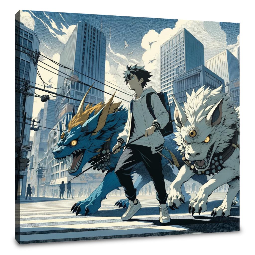 Metropolitan Beast Companions Canvas