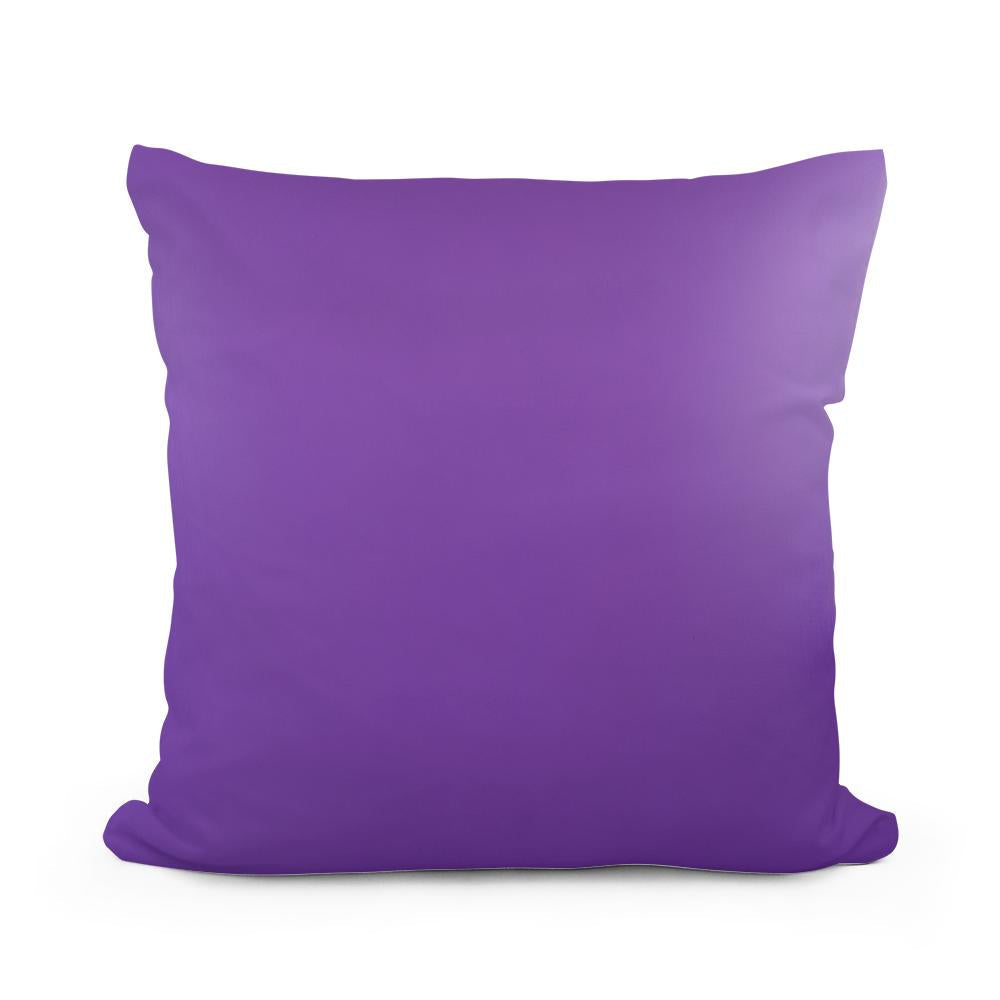 Pure Purple Cotton Cushion