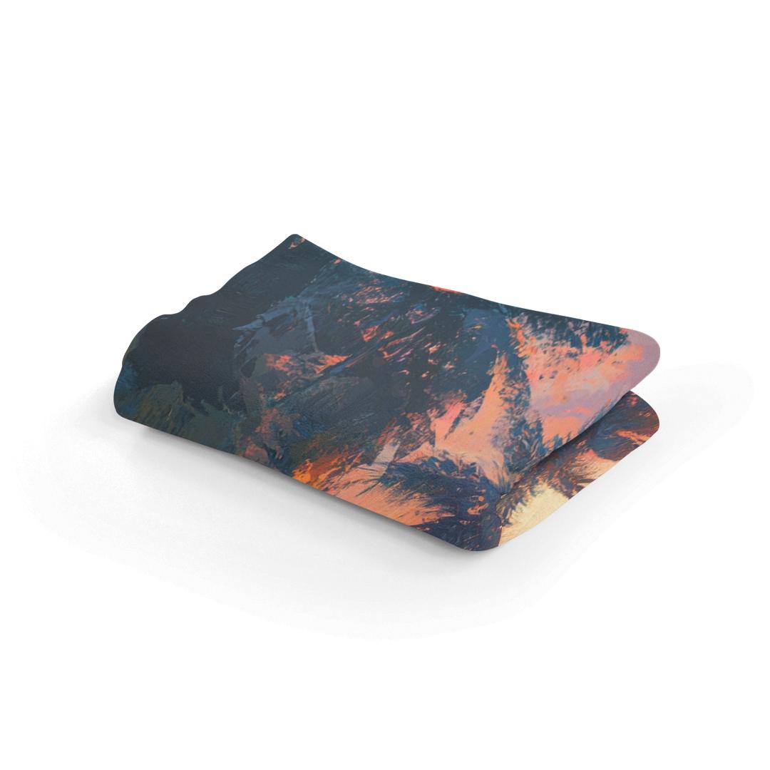 Tropical Sunrise Bliss Blanket