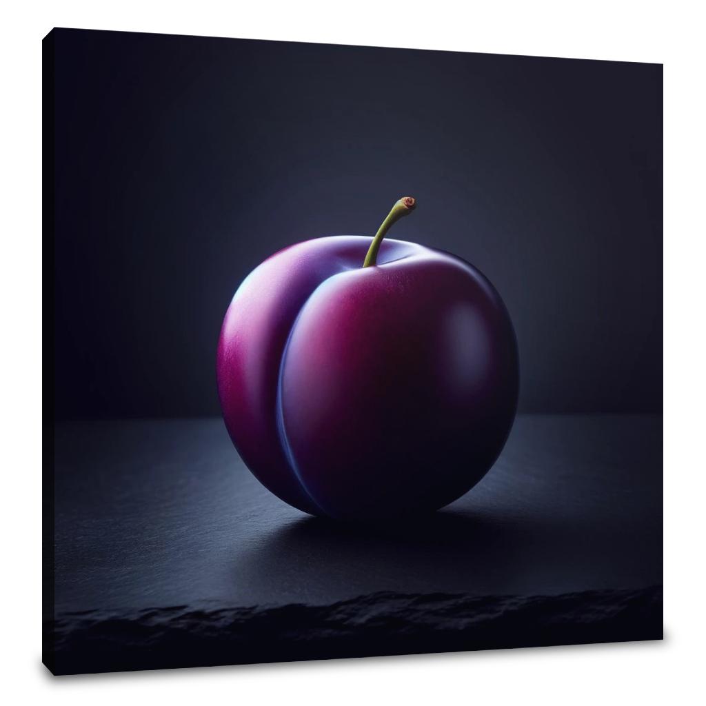 Luminous Plum Canvas