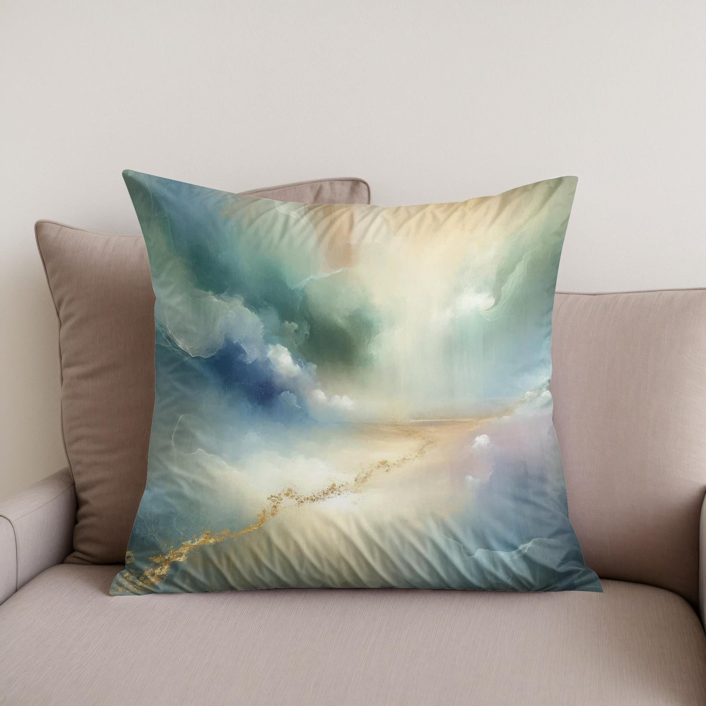 Ethereal Nature's Path Cotton Cushion