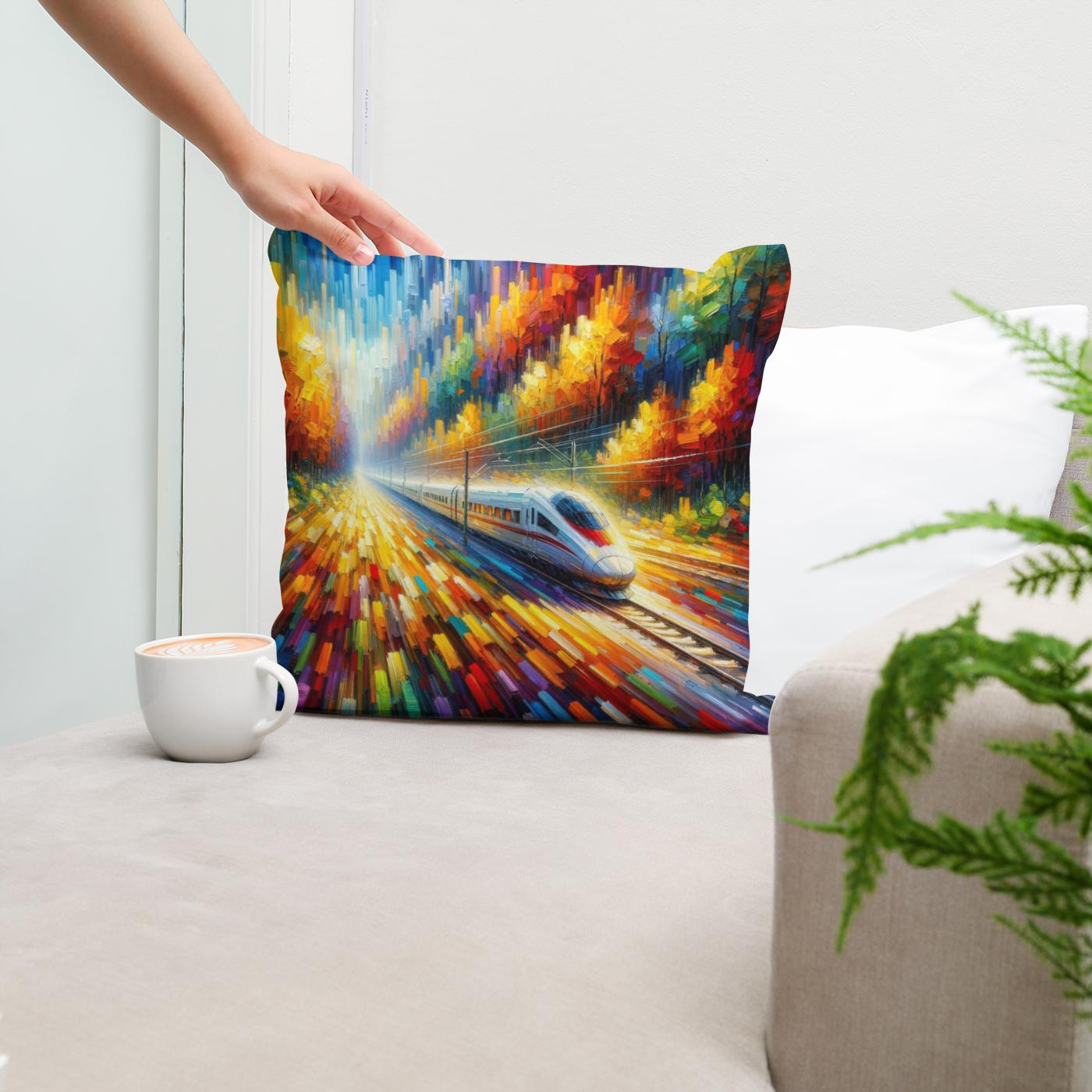 Autumn Express Cotton Cushion