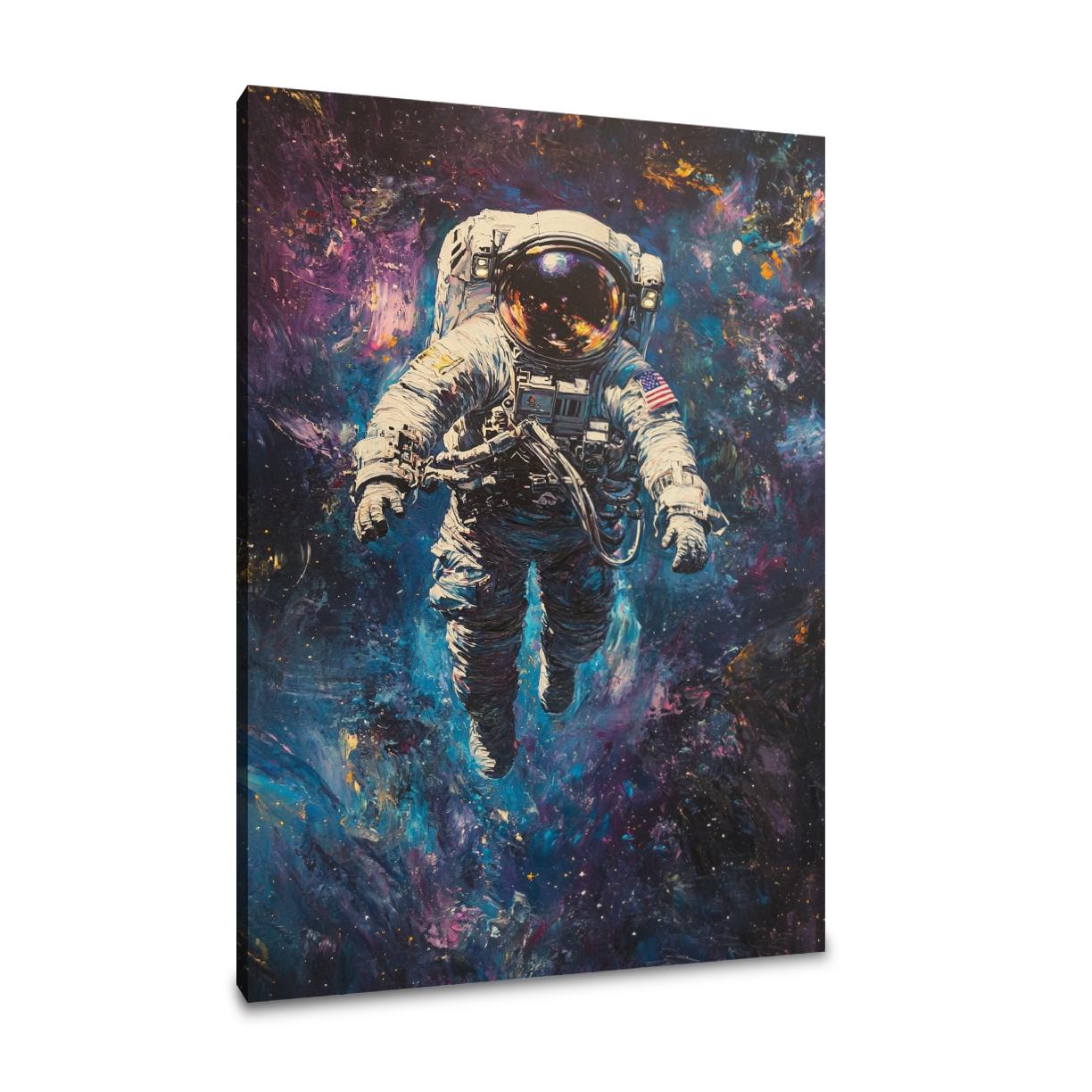 Astronaut's Solitude Canvas
